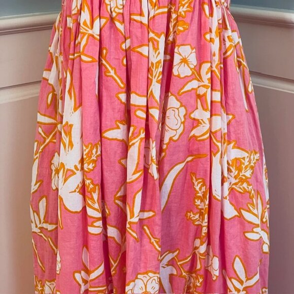 Olivia James The Label Tiered Ruffle Floral Maxi Dress Malin Small - Picture 4 of 8